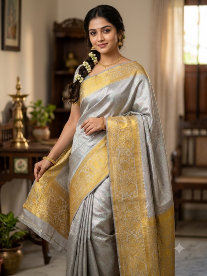 Raw Silk Saree.