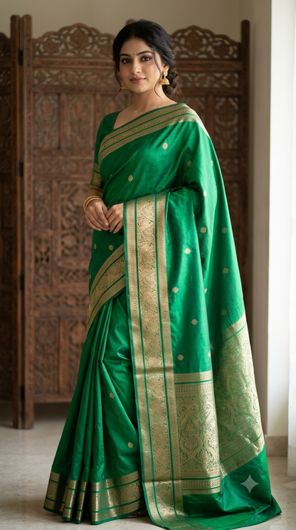Kanchi Mix Silk Saree