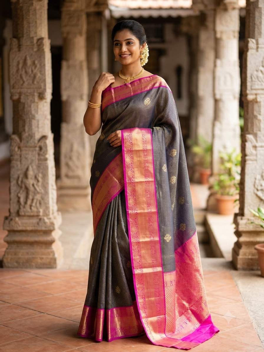 Pure Kanchipuram Silk Saree
