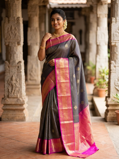 Pure Kanchipuram Silk Saree