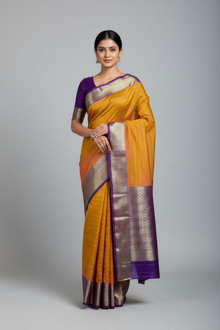 Pure Kanchipuram Silk Saree