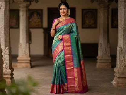 Pure Kanchipuram Silk Saree