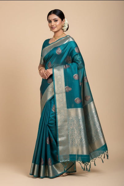 Kanchi Mix Silk Saree