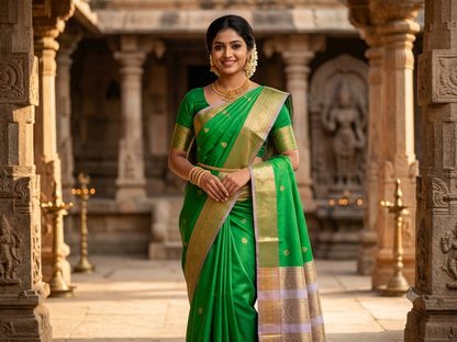 Pure Kanchipuram Silk Saree