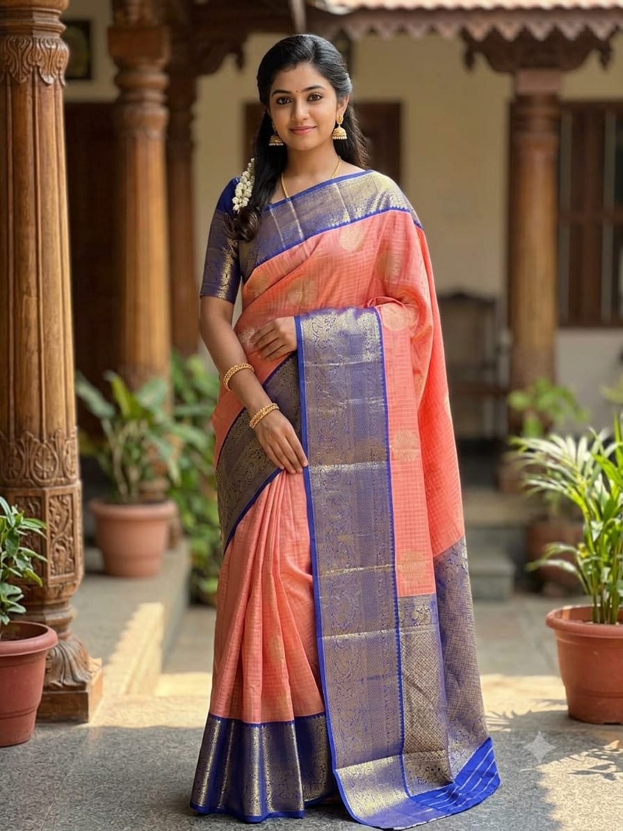 Pure Kanchipuram Silk Saree