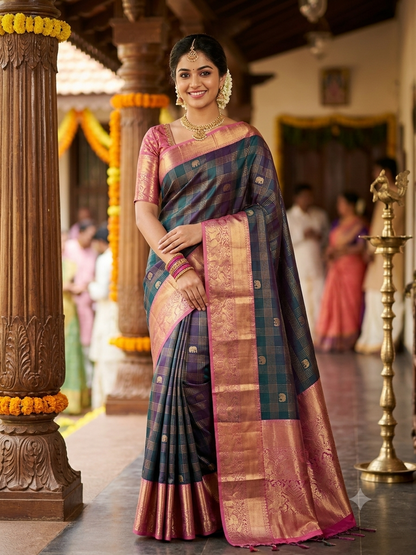 Pure Kanchipuram Silk Saree
