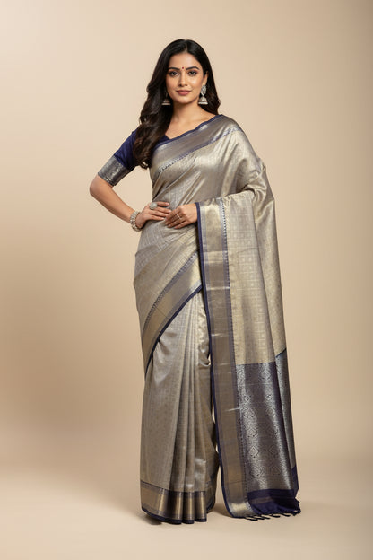 Kanchi Mix Silk Saree