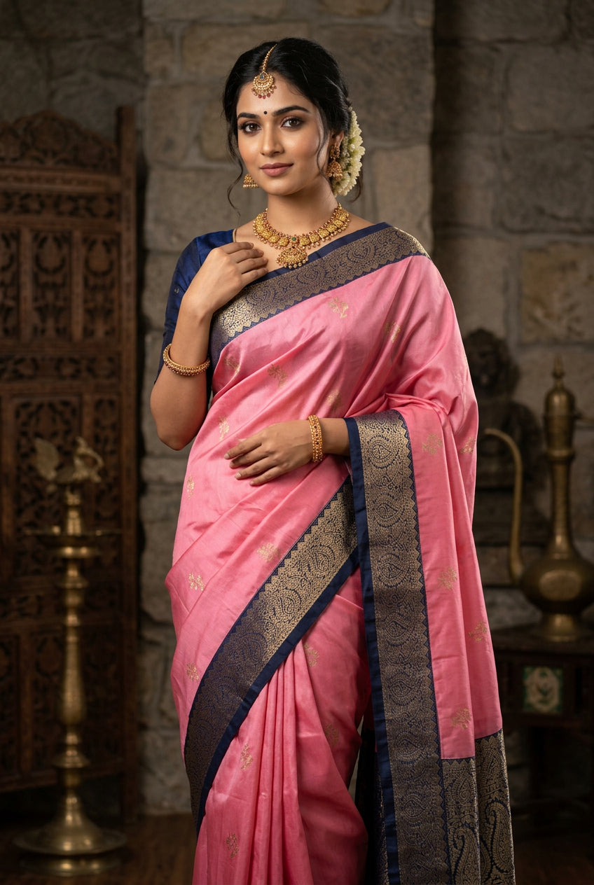 Kanchi Mix Silk Saree