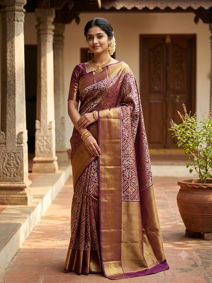 Pure Kanchipuram Silk Saree