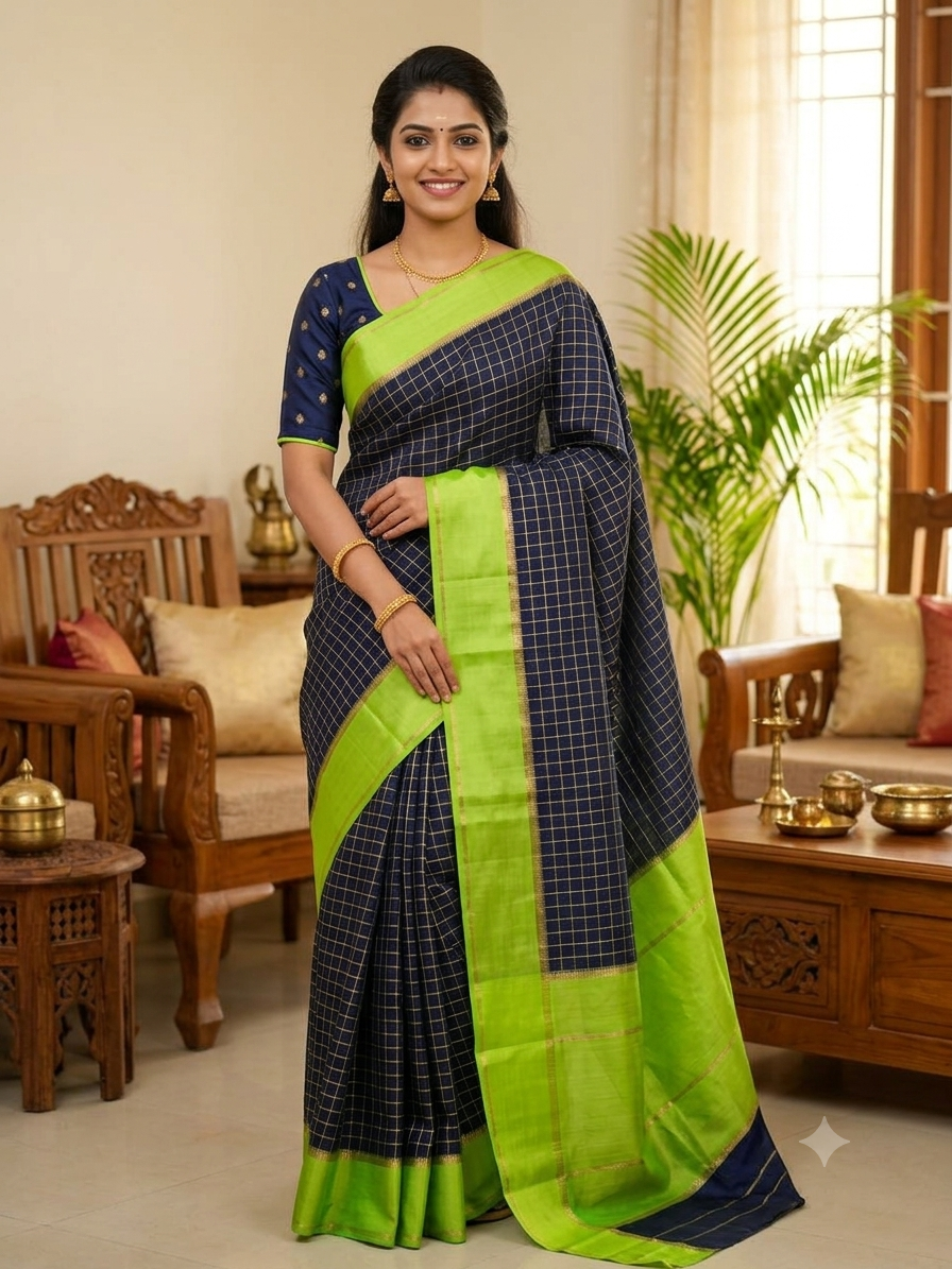 Pure Mysore Silk Saree.