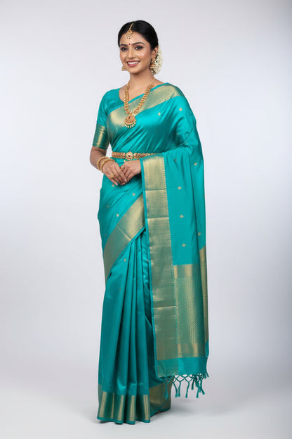 Kanchi Mix Silk Saree