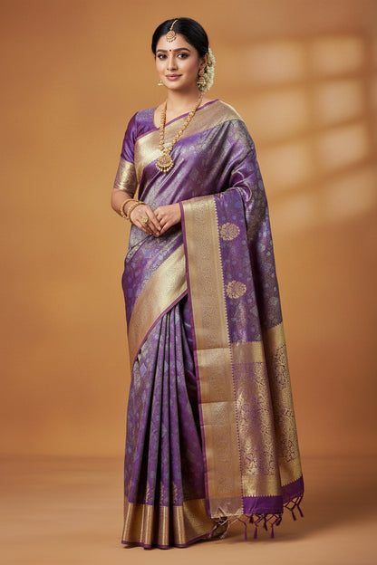 Kanchi Mix Silk Saree