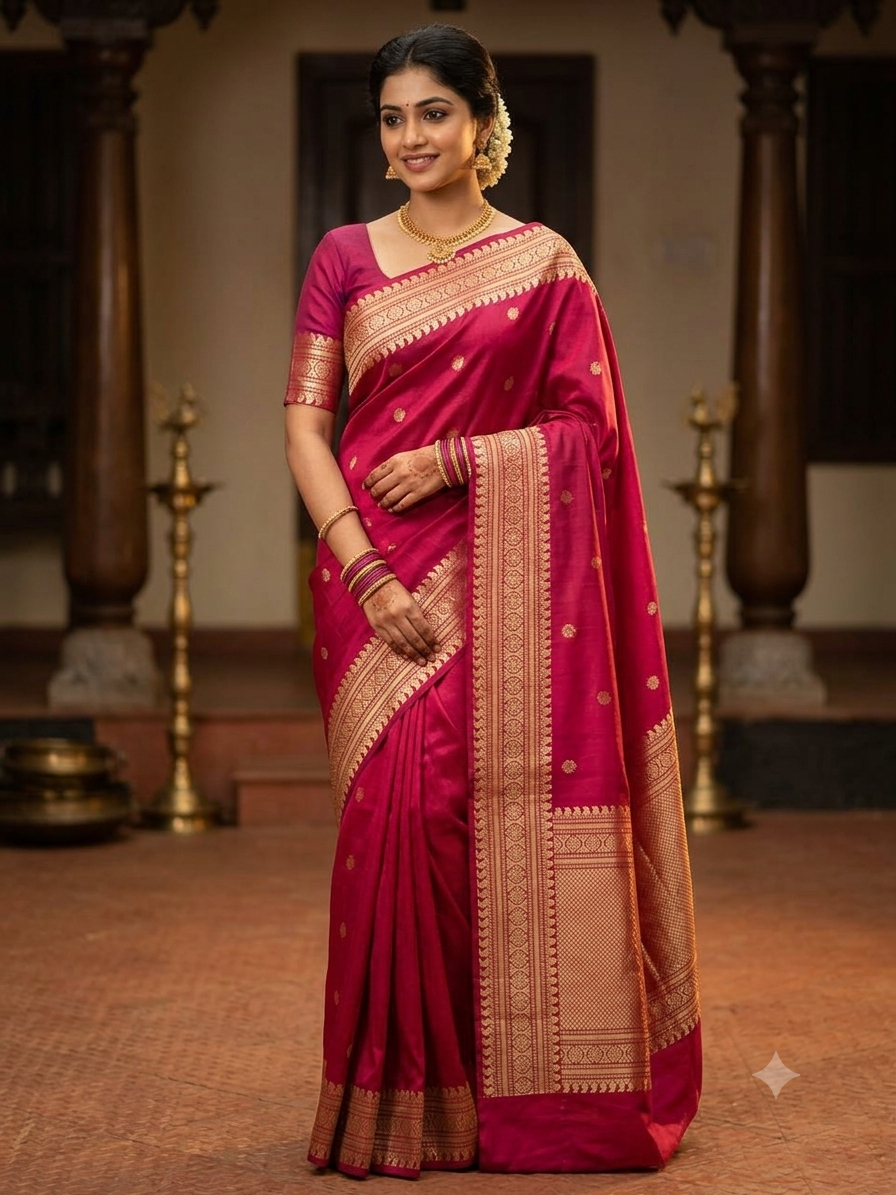 Pure Kanchipuram Silk Saree
