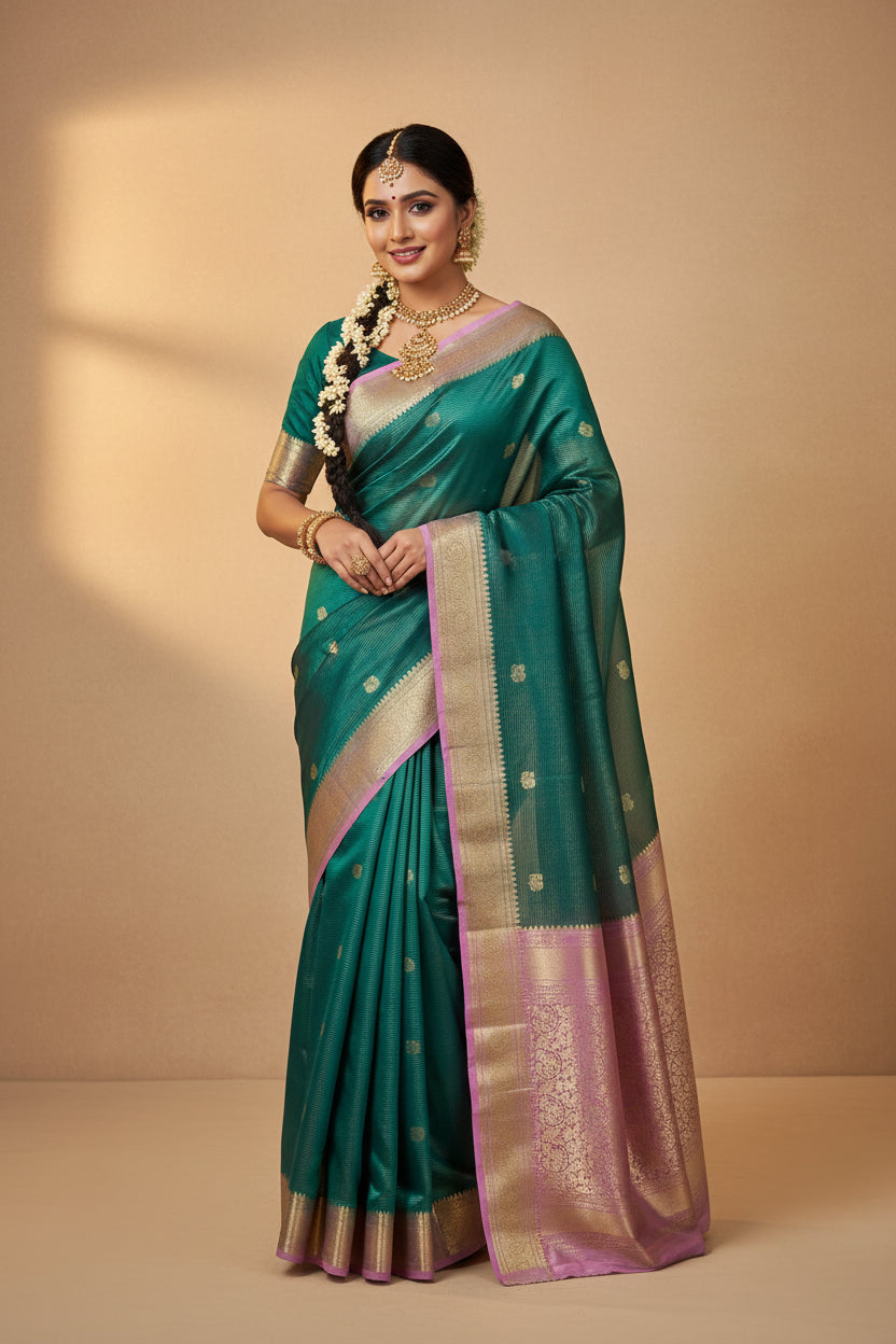 Kanchi Mix Silk Saree