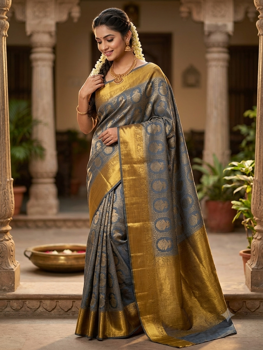 Artificial / Mix Crape Sarees