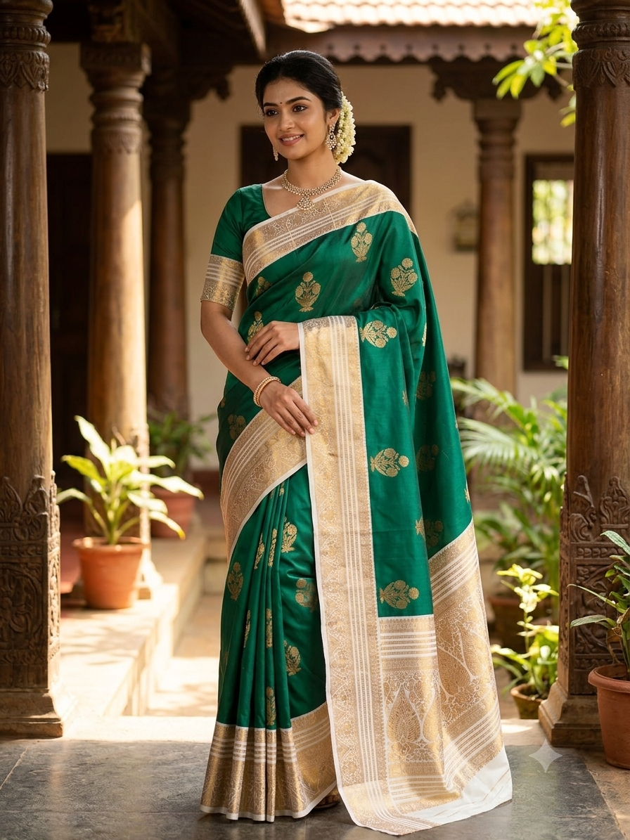 Pure Kanchipuram Silk Saree
