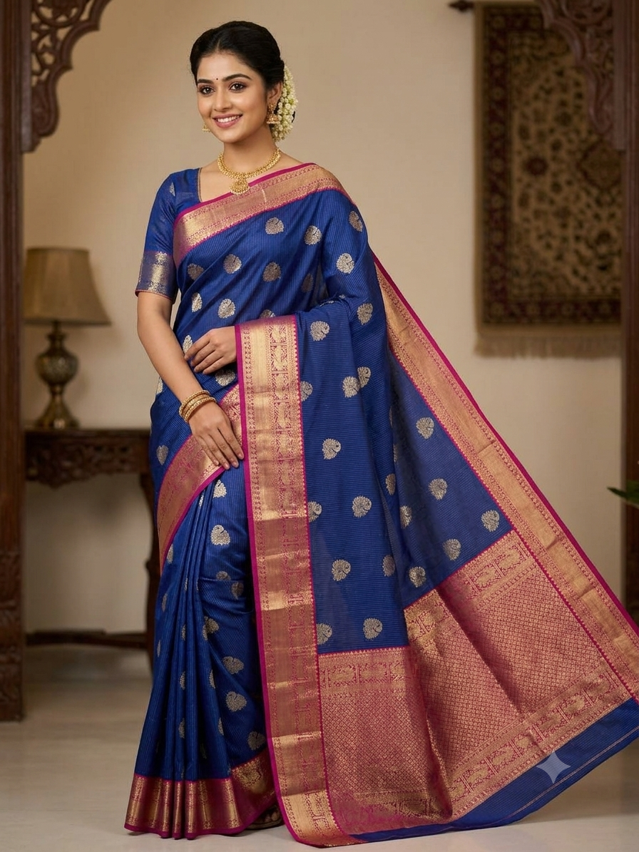 Pure Kanchipuram Silk Saree