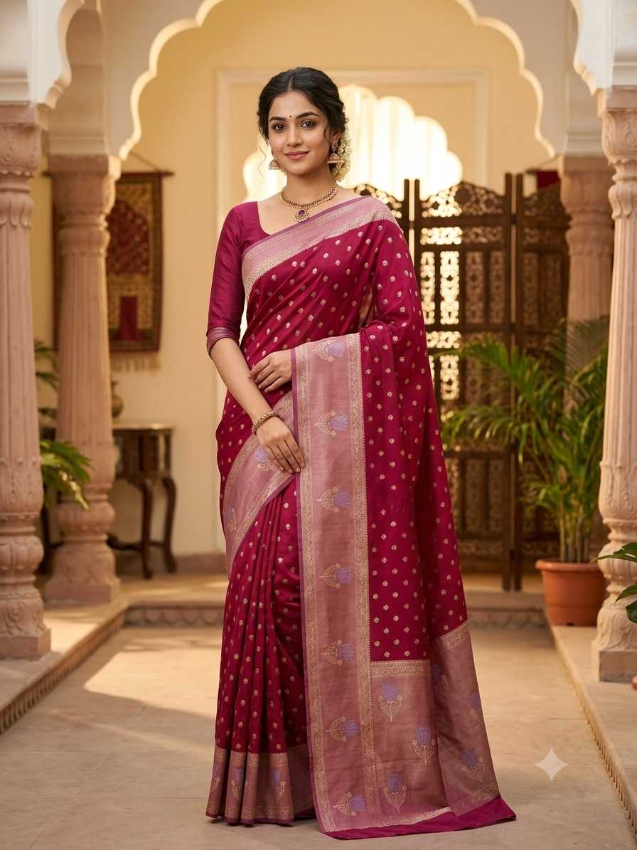 Artificial / Mix Crape Sarees