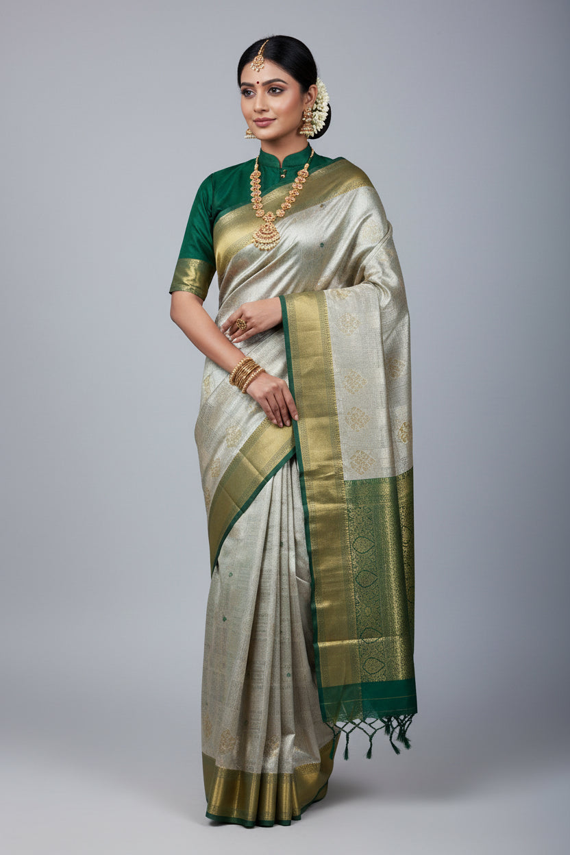 Kanchi Mix Silk Saree
