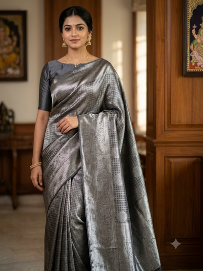 Pure Kanchipuram Silk Saree