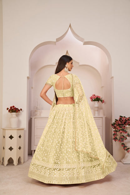 Latest Semi Stitched Lehenga Choli With Dupatta.