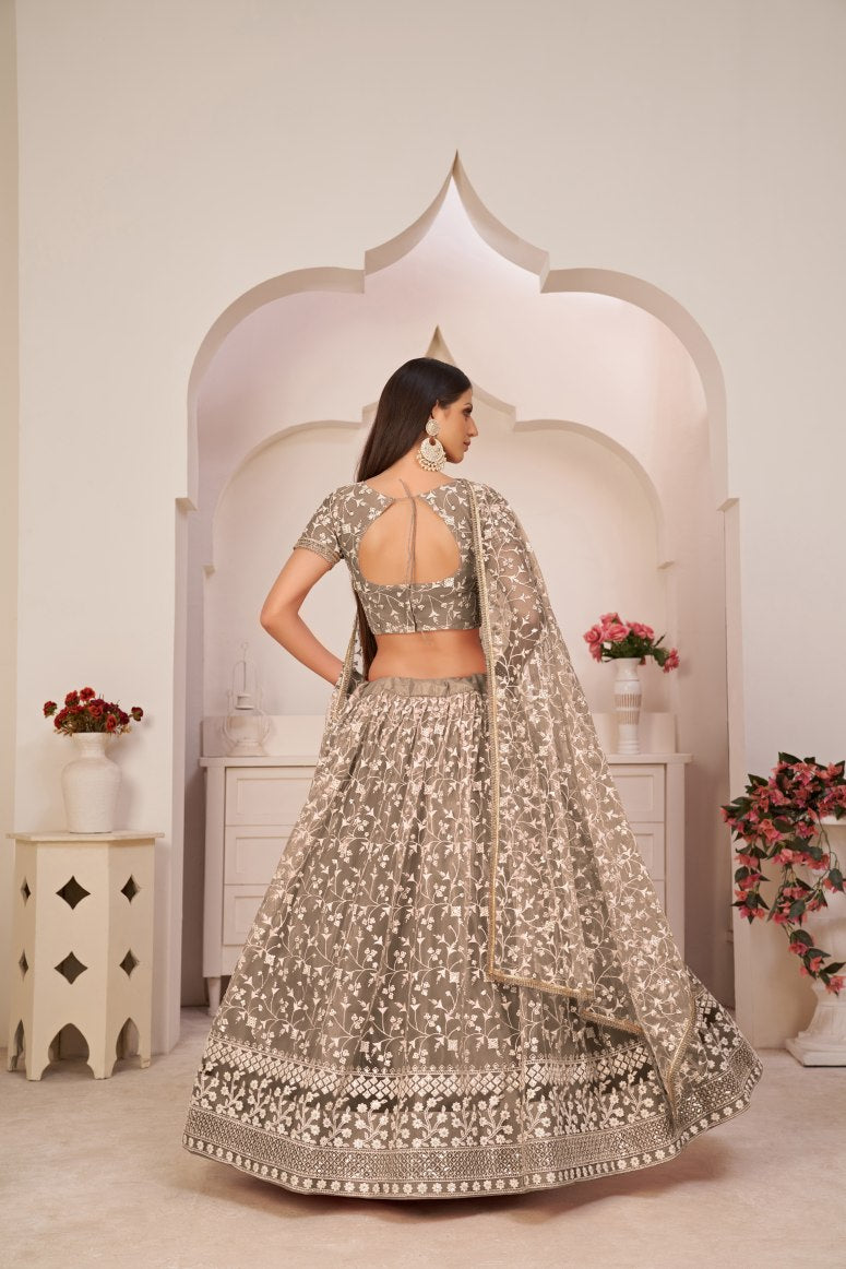 Latest Semi Stitched Lehenga Choli With Dupatta.