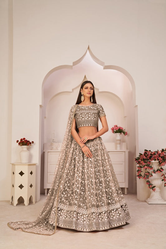 Latest Semi Stitched Lehenga Choli With Dupatta.