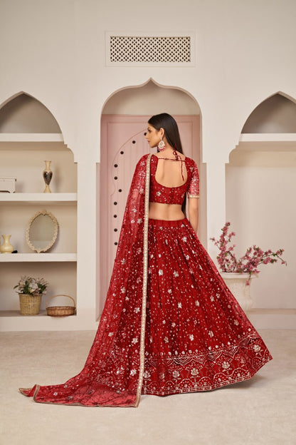 Latest Semi Stitched Lehenga Choli With Dupatta.