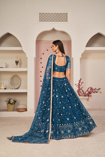 Latest Semi Stitched Lehenga Choli With Dupatta.