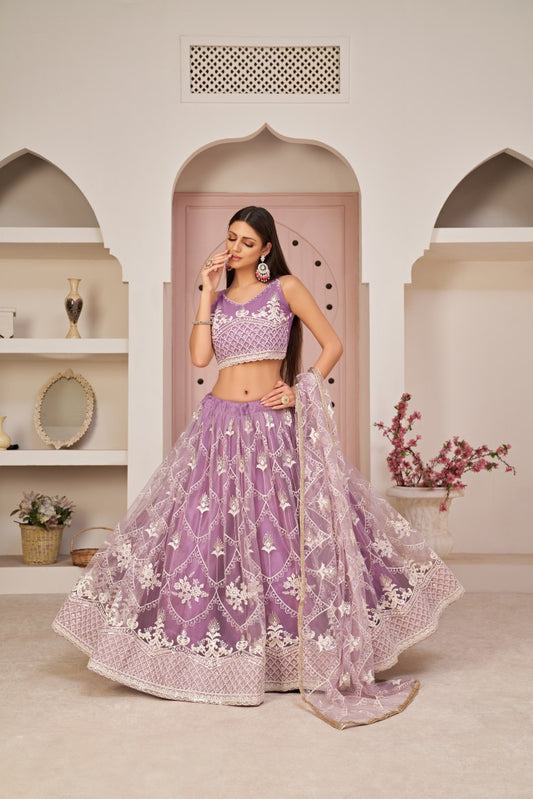 Latest Semi Stitched Lehenga Choli With Dupatta.
