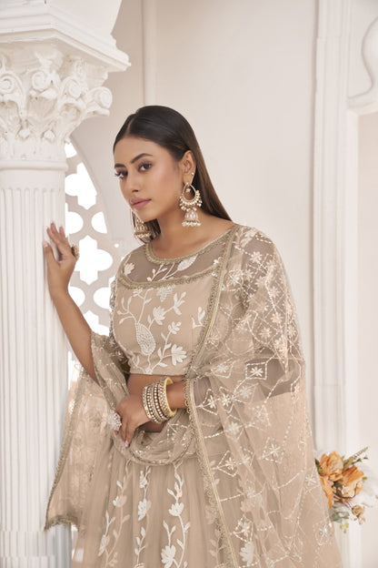 Latest Semi Stitched Lehenga Choli With Dupatta.