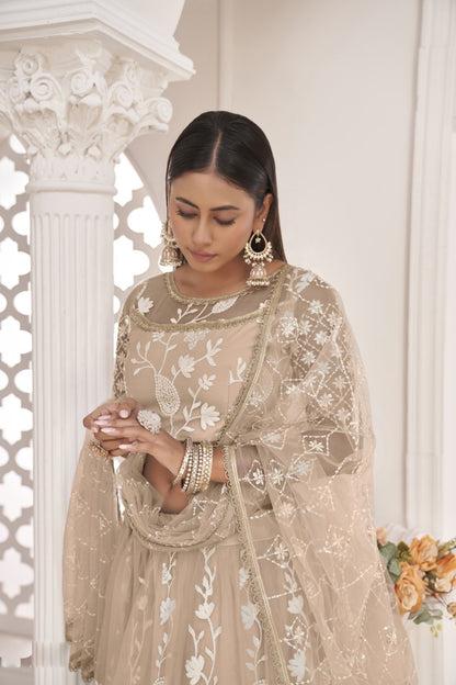 Latest Semi Stitched Lehenga Choli With Dupatta.