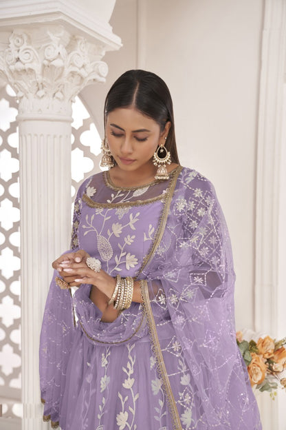 Latest Semi Stitched Lehenga Choli With Dupatta.