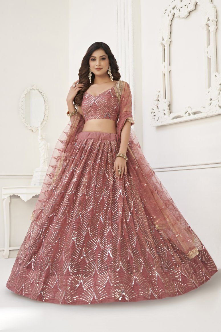 Latest Semi Stitched Lehenga Choli With Dupatta.