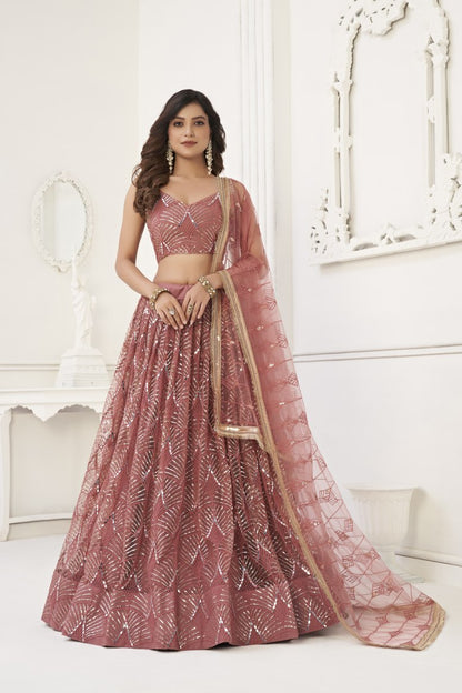 Latest Semi Stitched Lehenga Choli With Dupatta.