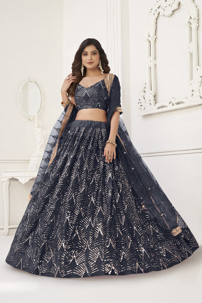 Latest Semi Stitched Lehenga Choli With Dupatta.
