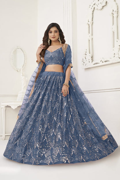 Latest Semi Stitched Lehenga Choli With Dupatta.