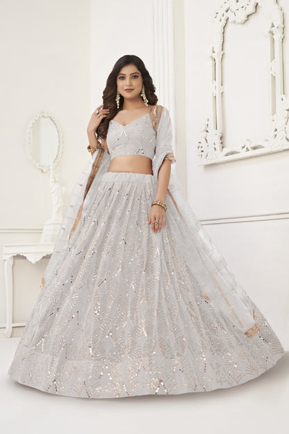 Latest Semi Stitched Lehenga Choli With Dupatta.