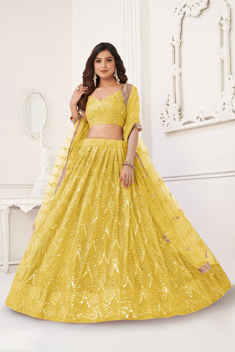 Latest Semi Stitched Lehenga Choli With Dupatta.