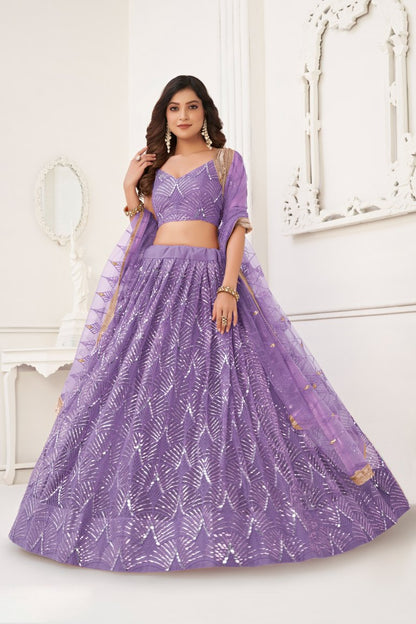 Latest Semi Stitched Lehenga Choli With Dupatta.