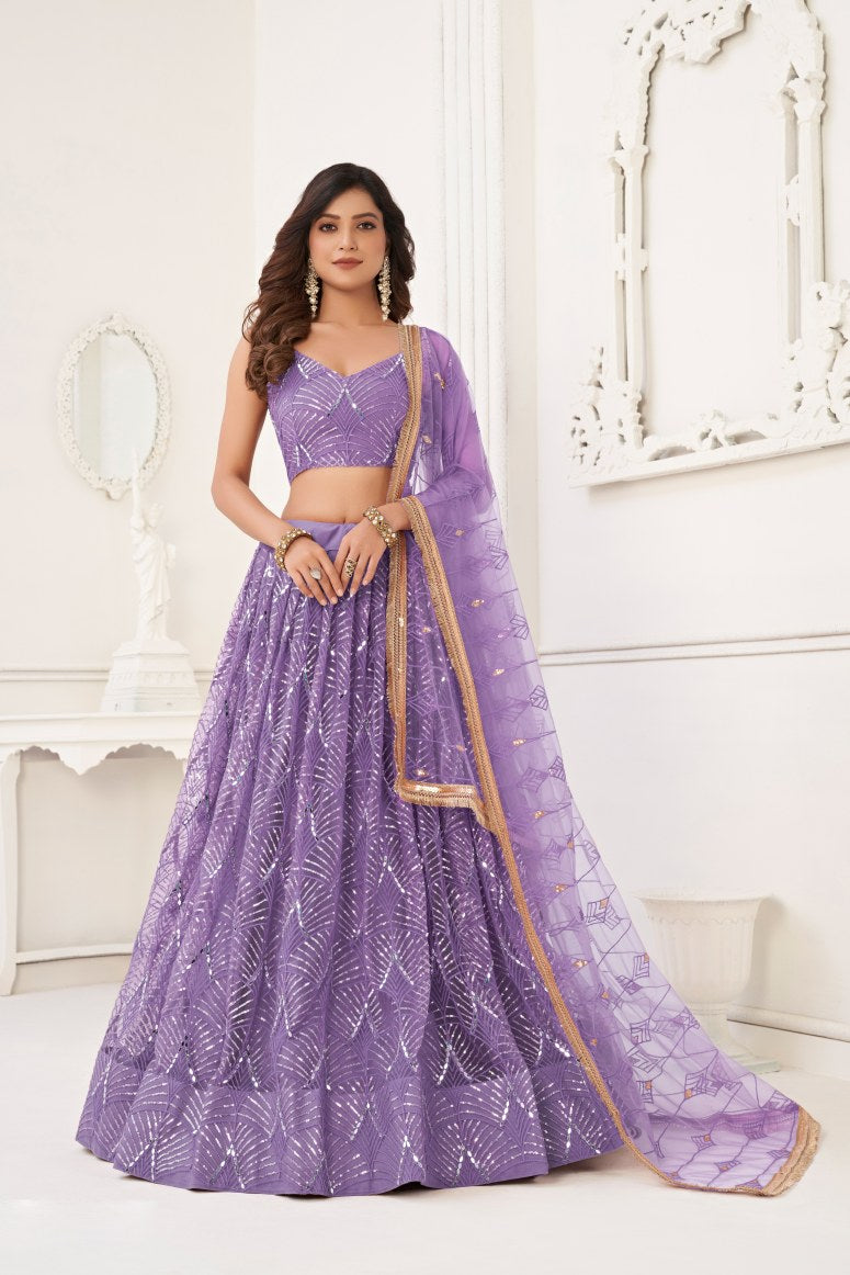 Latest Semi Stitched Lehenga Choli With Dupatta.