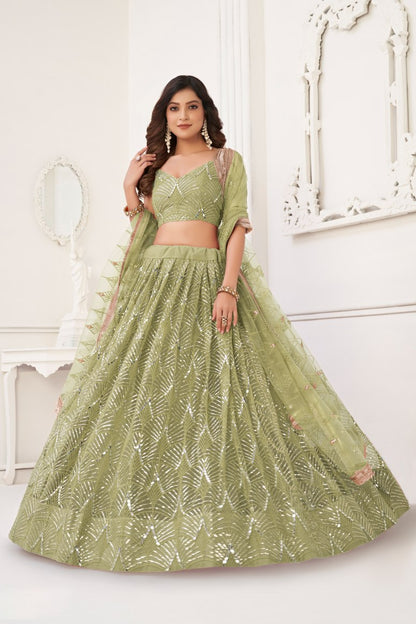 Latest Semi Stitched Lehenga Choli With Dupatta.