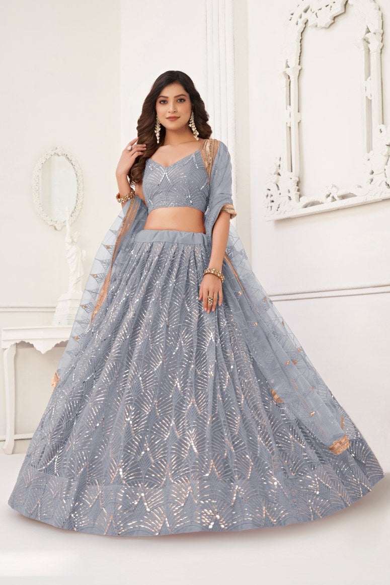 Latest Semi Stitched Lehenga Choli With Dupatta.