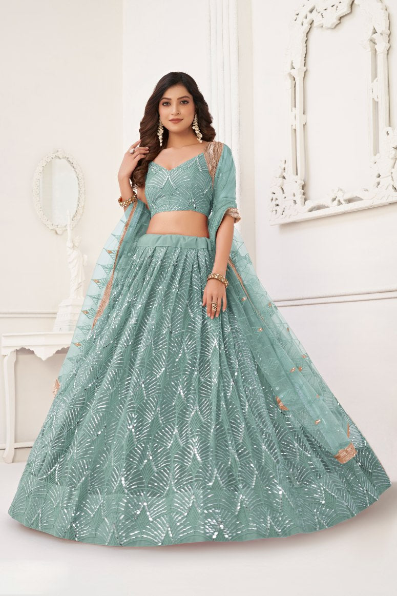Latest Semi Stitched Lehenga Choli With Dupatta.