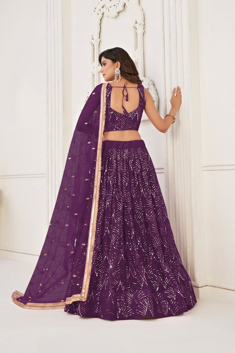 Latest Semi Stitched Lehenga Choli With Dupatta.