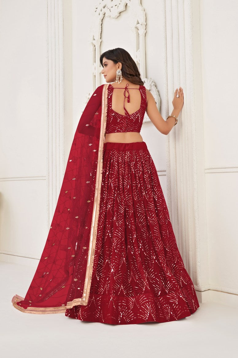 Latest Semi Stitched Lehenga Choli With Dupatta.