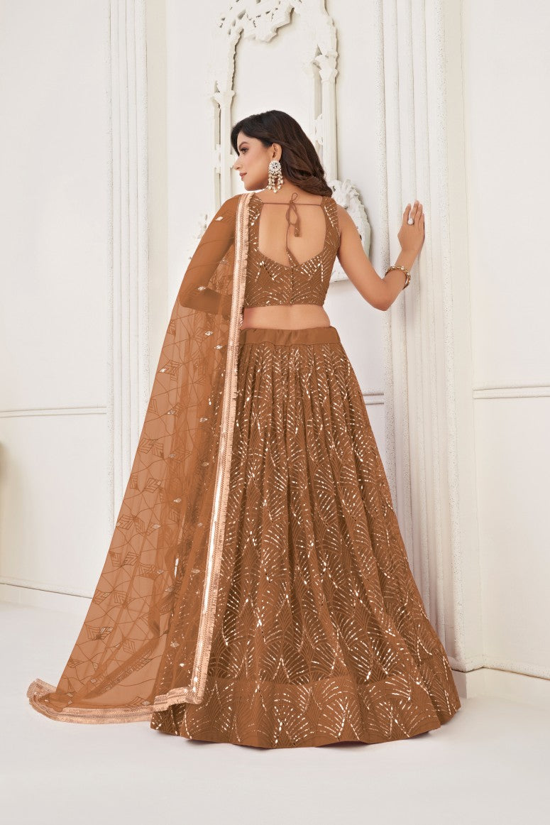 Latest Semi Stitched Lehenga Choli With Dupatta.