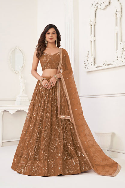 Latest Semi Stitched Lehenga Choli With Dupatta.