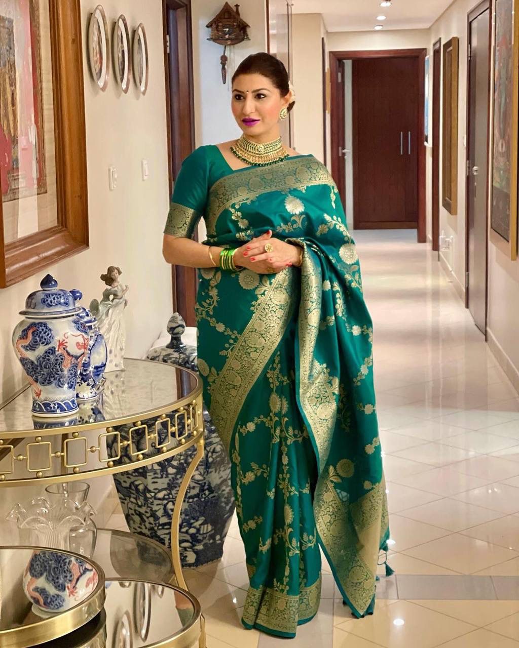 Catalogue Designer Silk Saree