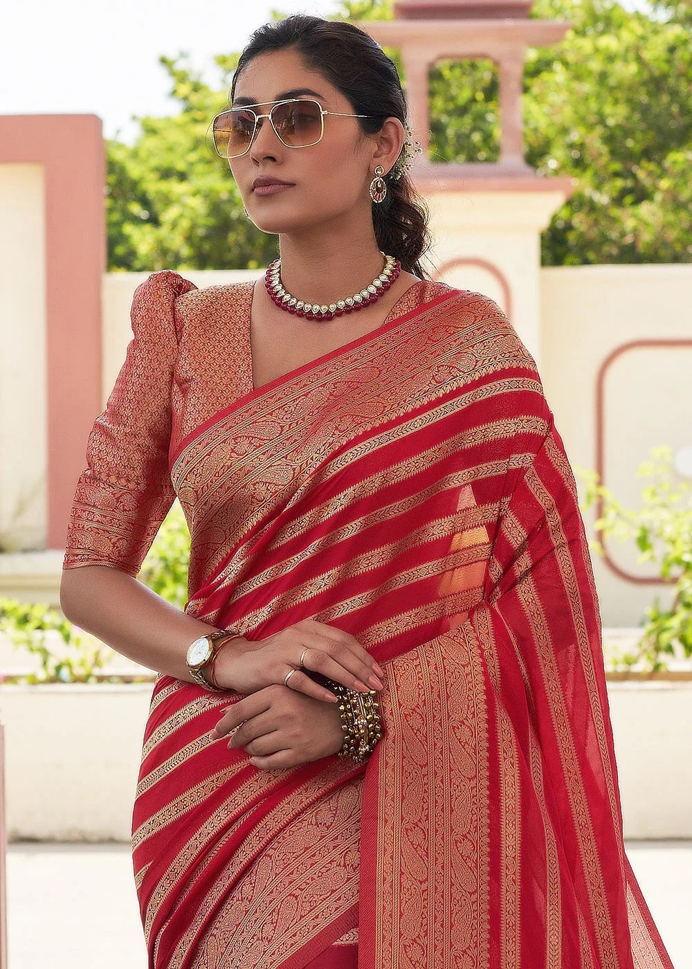 Catalogue Designer Silk Saree